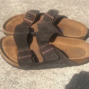Birkenstock Arizona soft footbed sandals - Mocha
